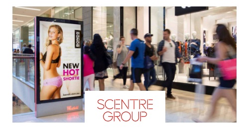 Scentre BRANDSPACE - The #1 commercial real estate company in Australia has 1700 screens running the latest technology