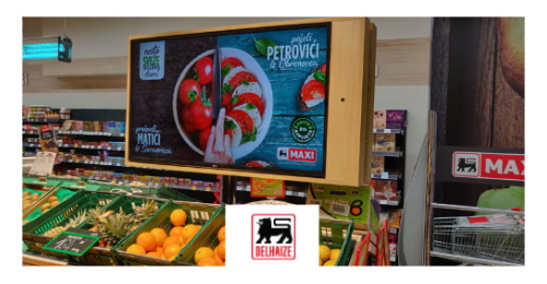 DELHAIZE - DRIVING SALES WITH CONTEXTUALIZED IN-STORE COMMUNICATION